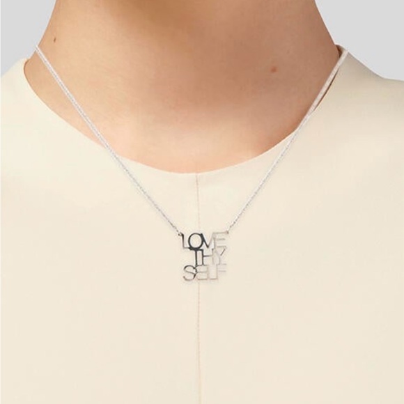 JENNIFER ZEUNER CUSTOM “LOVE THY SELF” NECKLACE - Picture 4 of 4